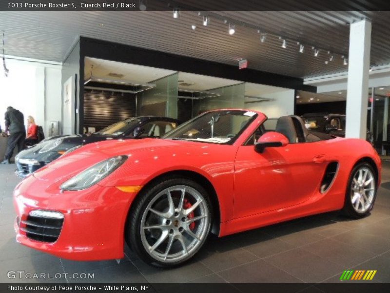 Guards Red / Black 2013 Porsche Boxster S