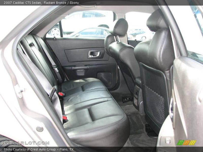 Radiant Bronze / Ebony 2007 Cadillac CTS Sedan