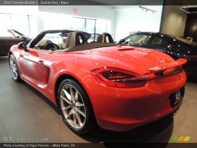 Guards Red / Black 2013 Porsche Boxster S
