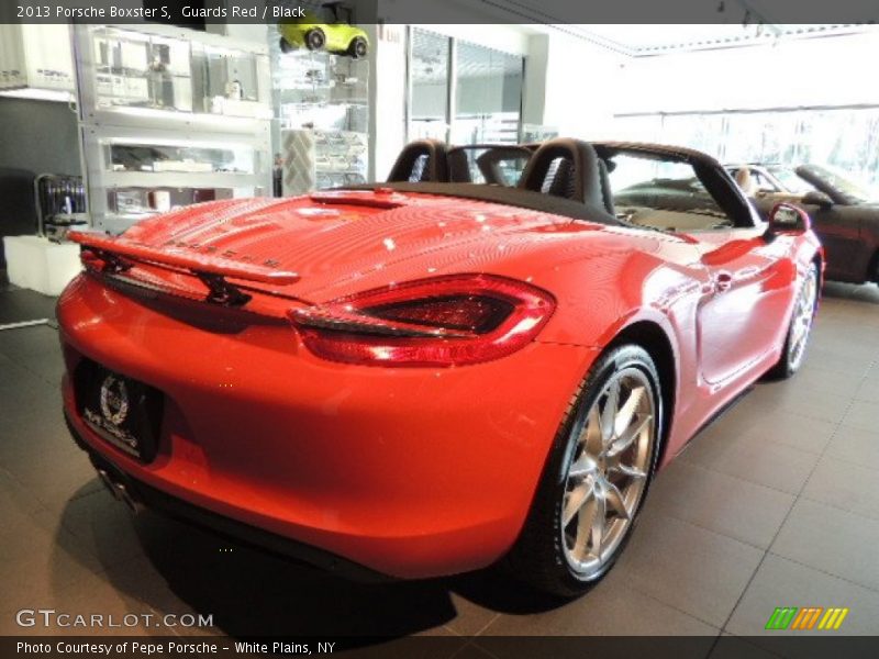 Guards Red / Black 2013 Porsche Boxster S