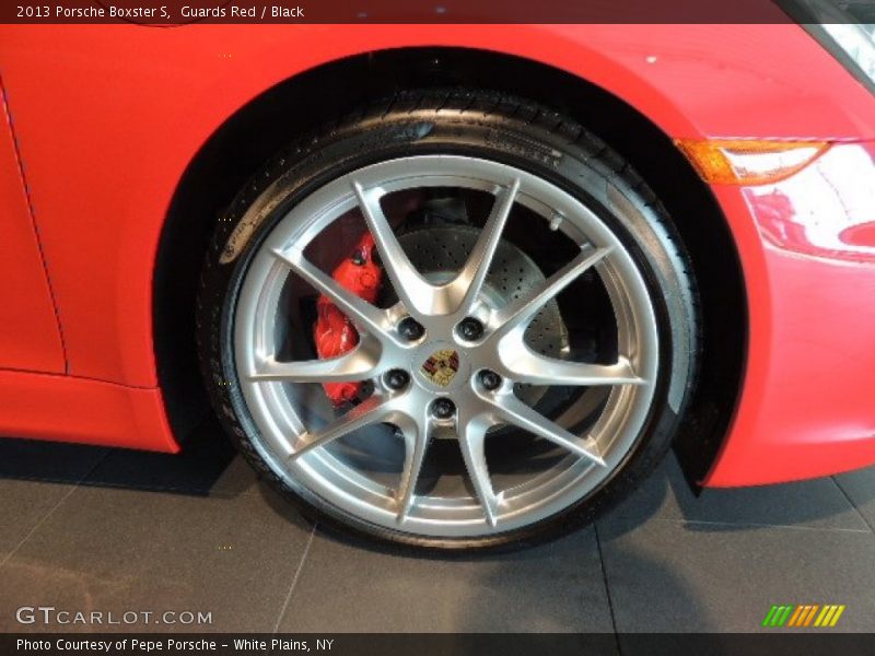 Guards Red / Black 2013 Porsche Boxster S