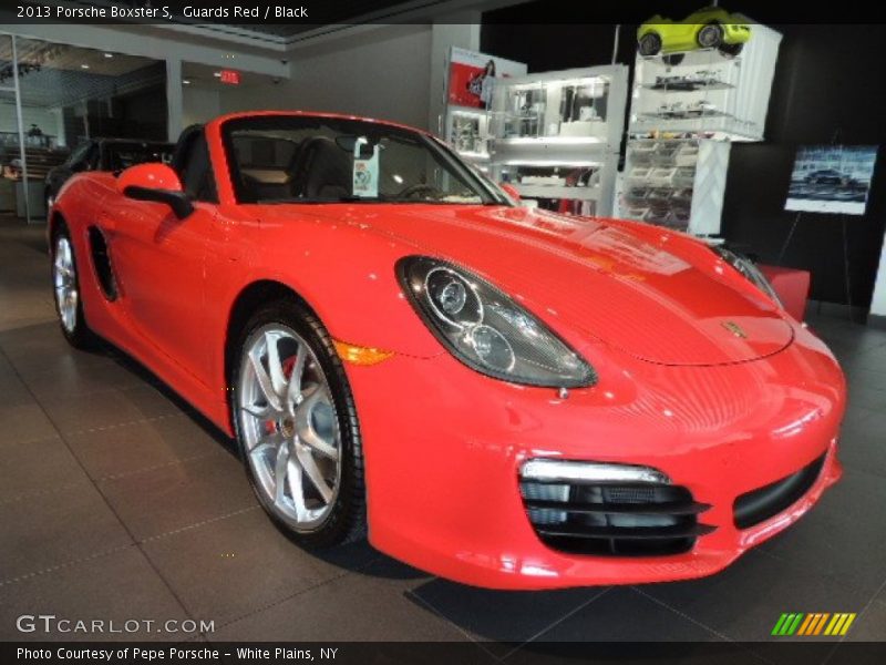 Guards Red / Black 2013 Porsche Boxster S