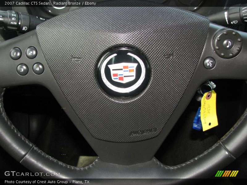 Radiant Bronze / Ebony 2007 Cadillac CTS Sedan
