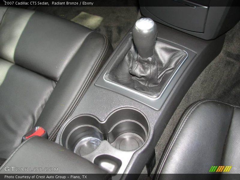 Radiant Bronze / Ebony 2007 Cadillac CTS Sedan