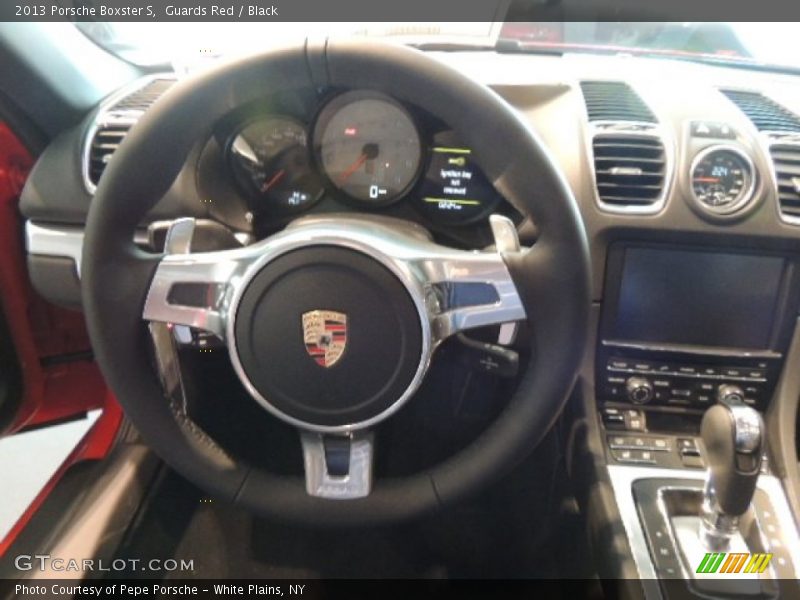 Guards Red / Black 2013 Porsche Boxster S