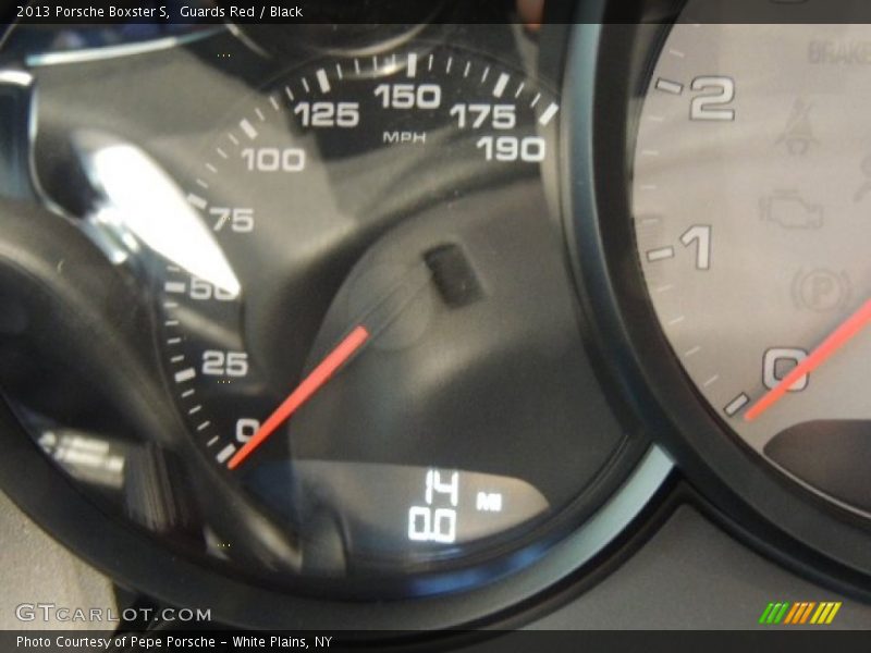 Guards Red / Black 2013 Porsche Boxster S