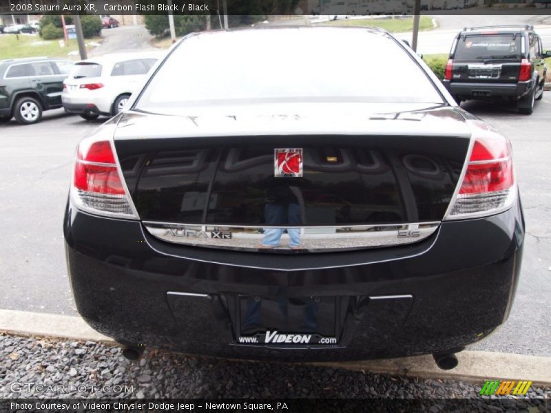 Carbon Flash Black / Black 2008 Saturn Aura XR