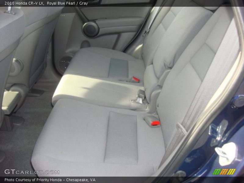 Royal Blue Pearl / Gray 2010 Honda CR-V LX
