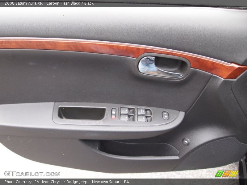 Carbon Flash Black / Black 2008 Saturn Aura XR