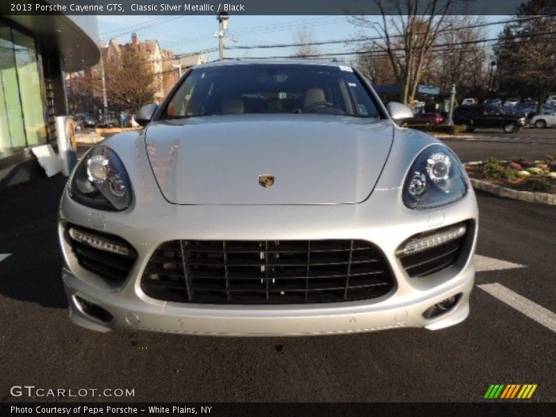 Classic Silver Metallic / Black 2013 Porsche Cayenne GTS