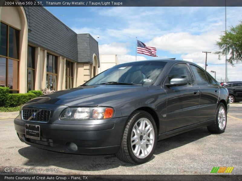 Titanium Gray Metallic / Taupe/Light Taupe 2004 Volvo S60 2.5T