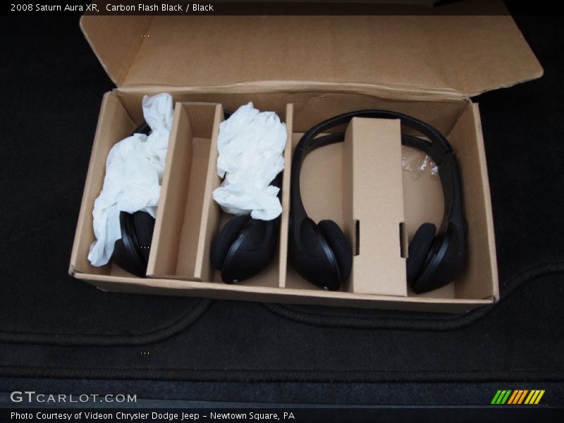 Carbon Flash Black / Black 2008 Saturn Aura XR