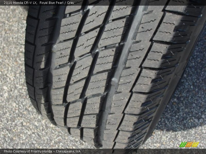 Royal Blue Pearl / Gray 2010 Honda CR-V LX