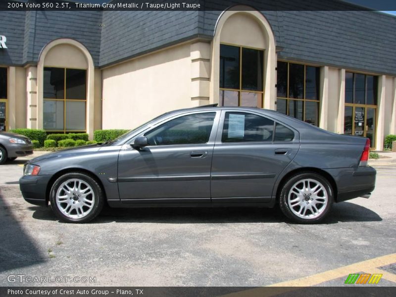 Titanium Gray Metallic / Taupe/Light Taupe 2004 Volvo S60 2.5T