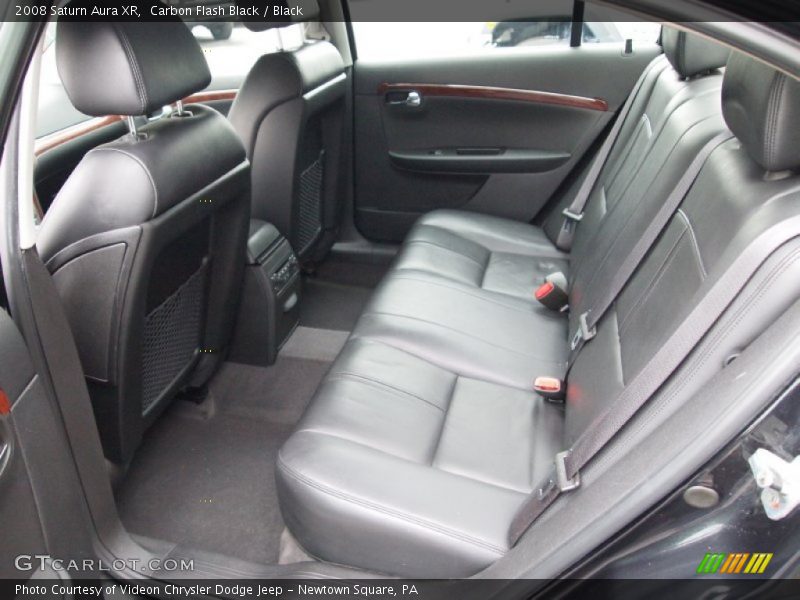 Carbon Flash Black / Black 2008 Saturn Aura XR