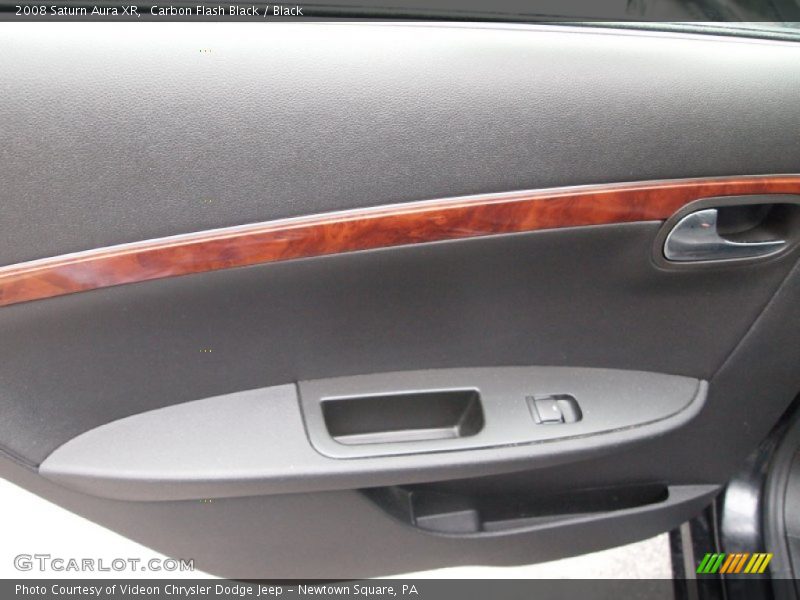 Carbon Flash Black / Black 2008 Saturn Aura XR