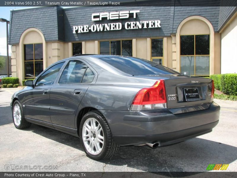 Titanium Gray Metallic / Taupe/Light Taupe 2004 Volvo S60 2.5T