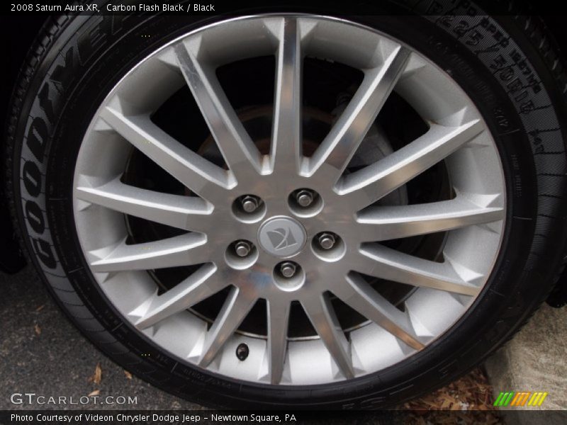 Carbon Flash Black / Black 2008 Saturn Aura XR