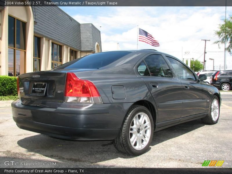 Titanium Gray Metallic / Taupe/Light Taupe 2004 Volvo S60 2.5T