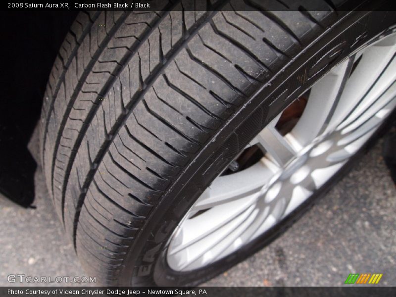 Carbon Flash Black / Black 2008 Saturn Aura XR