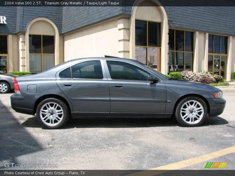 Titanium Gray Metallic / Taupe/Light Taupe 2004 Volvo S60 2.5T