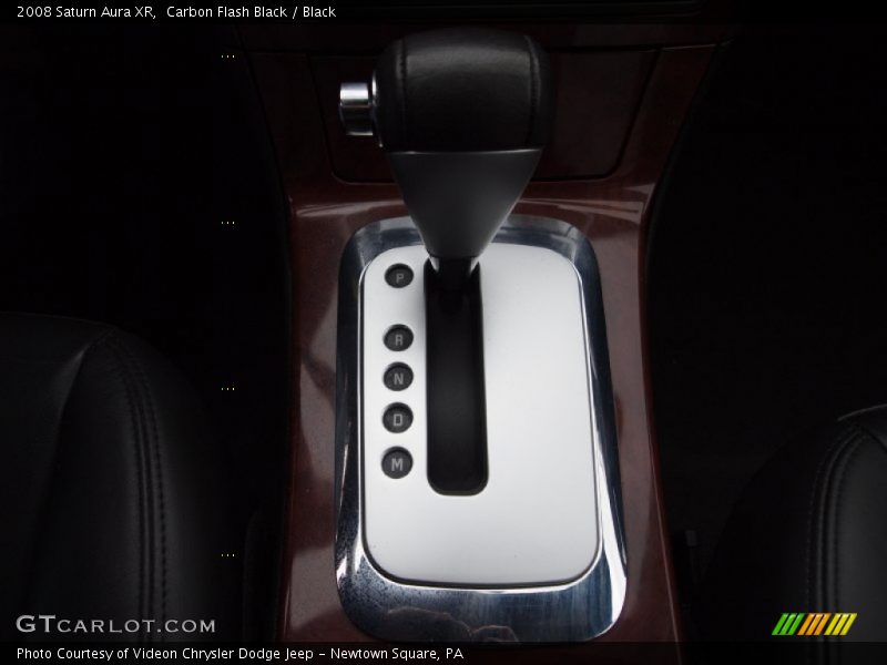 Carbon Flash Black / Black 2008 Saturn Aura XR