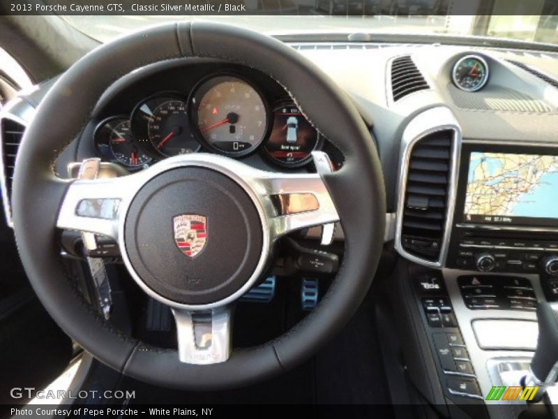 Classic Silver Metallic / Black 2013 Porsche Cayenne GTS