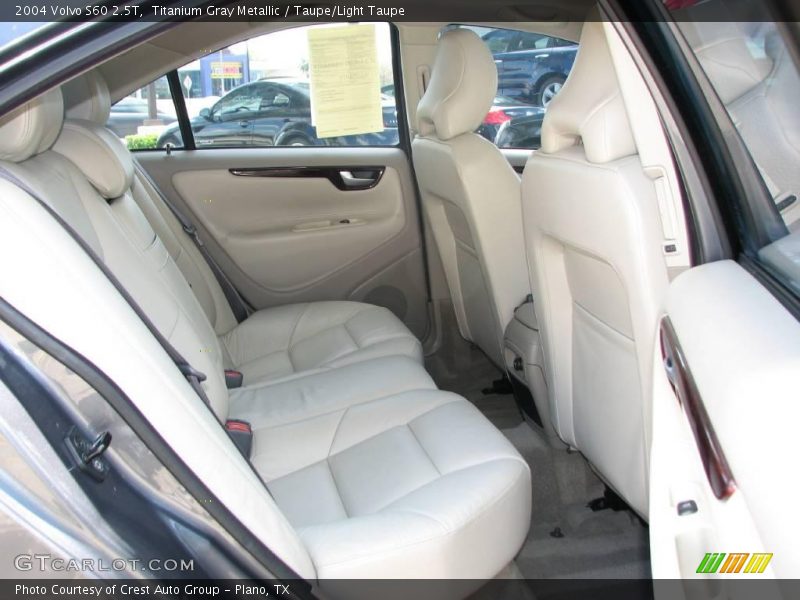 Titanium Gray Metallic / Taupe/Light Taupe 2004 Volvo S60 2.5T
