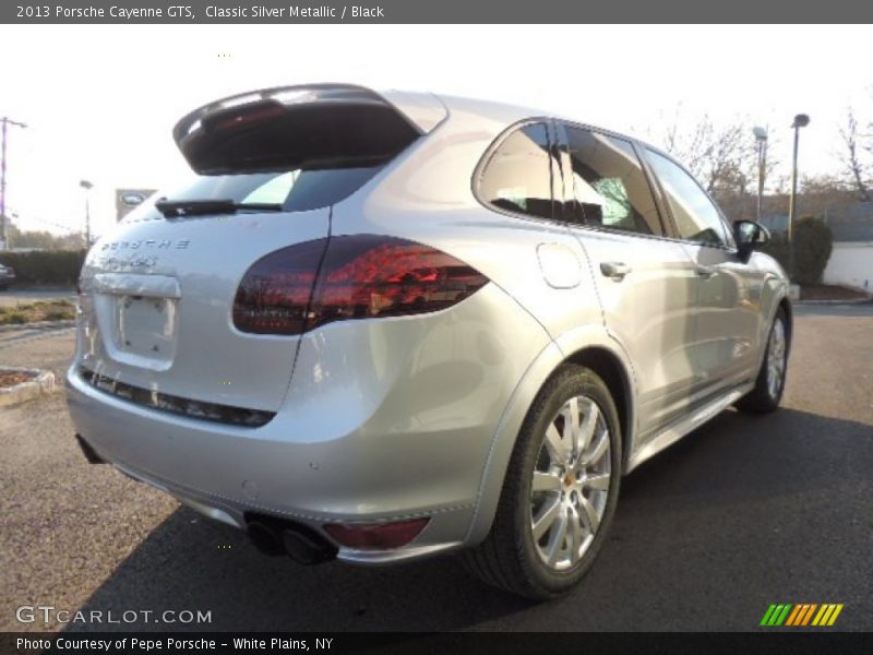 Classic Silver Metallic / Black 2013 Porsche Cayenne GTS
