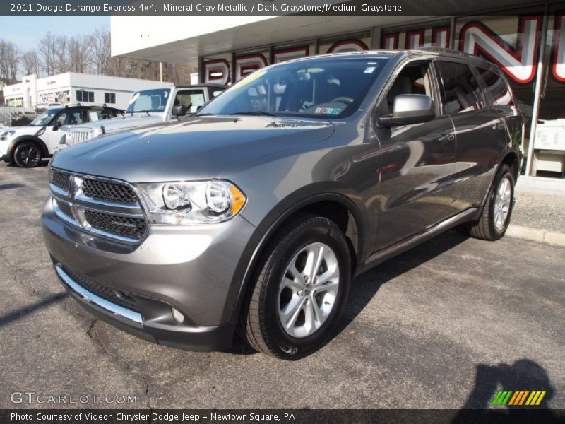 Mineral Gray Metallic / Dark Graystone/Medium Graystone 2011 Dodge Durango Express 4x4