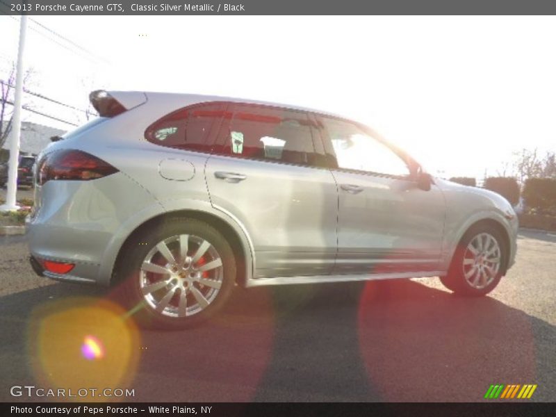 Classic Silver Metallic / Black 2013 Porsche Cayenne GTS