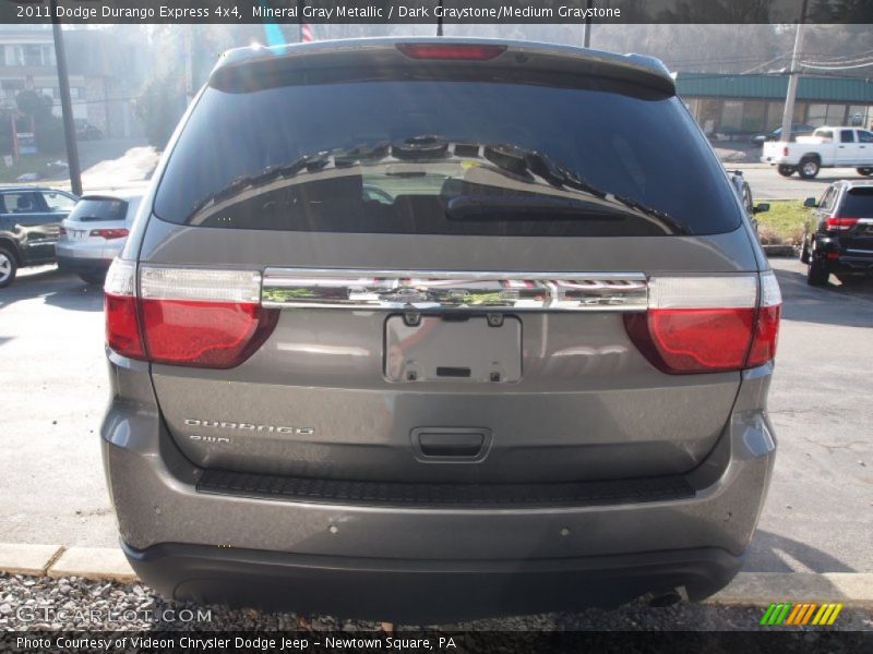 Mineral Gray Metallic / Dark Graystone/Medium Graystone 2011 Dodge Durango Express 4x4