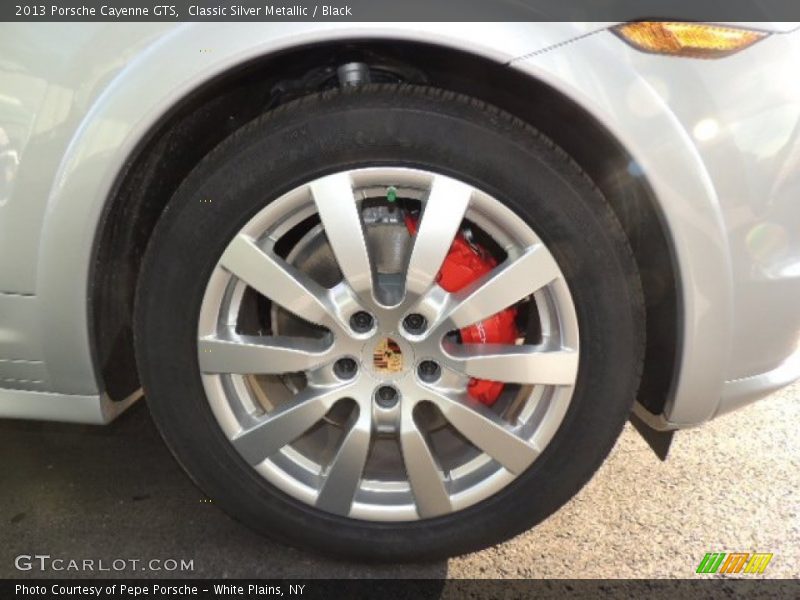 Classic Silver Metallic / Black 2013 Porsche Cayenne GTS