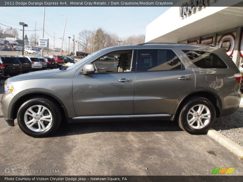 Mineral Gray Metallic / Dark Graystone/Medium Graystone 2011 Dodge Durango Express 4x4