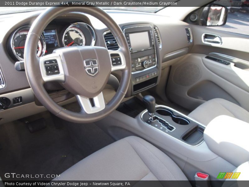 Mineral Gray Metallic / Dark Graystone/Medium Graystone 2011 Dodge Durango Express 4x4