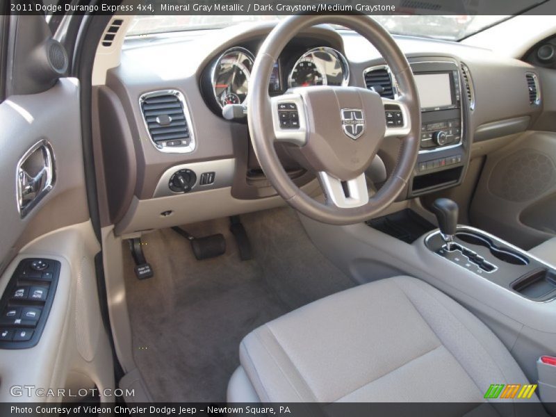 Mineral Gray Metallic / Dark Graystone/Medium Graystone 2011 Dodge Durango Express 4x4