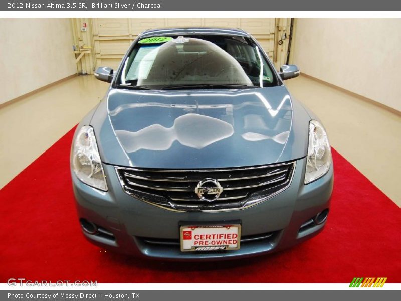 Brilliant Silver / Charcoal 2012 Nissan Altima 3.5 SR