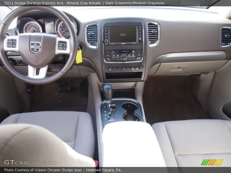 Mineral Gray Metallic / Dark Graystone/Medium Graystone 2011 Dodge Durango Express 4x4