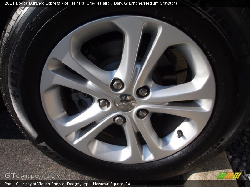 Mineral Gray Metallic / Dark Graystone/Medium Graystone 2011 Dodge Durango Express 4x4