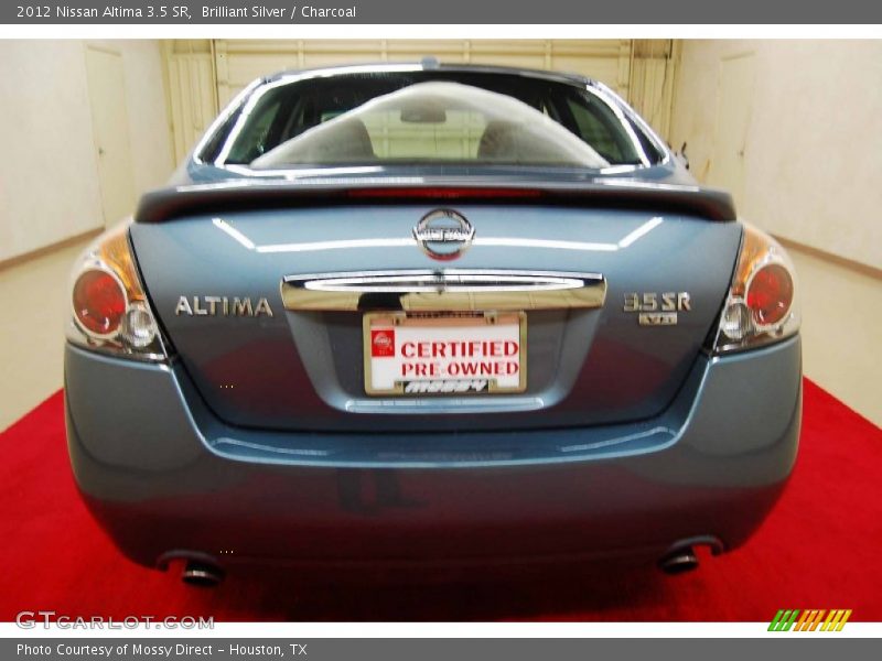 Brilliant Silver / Charcoal 2012 Nissan Altima 3.5 SR