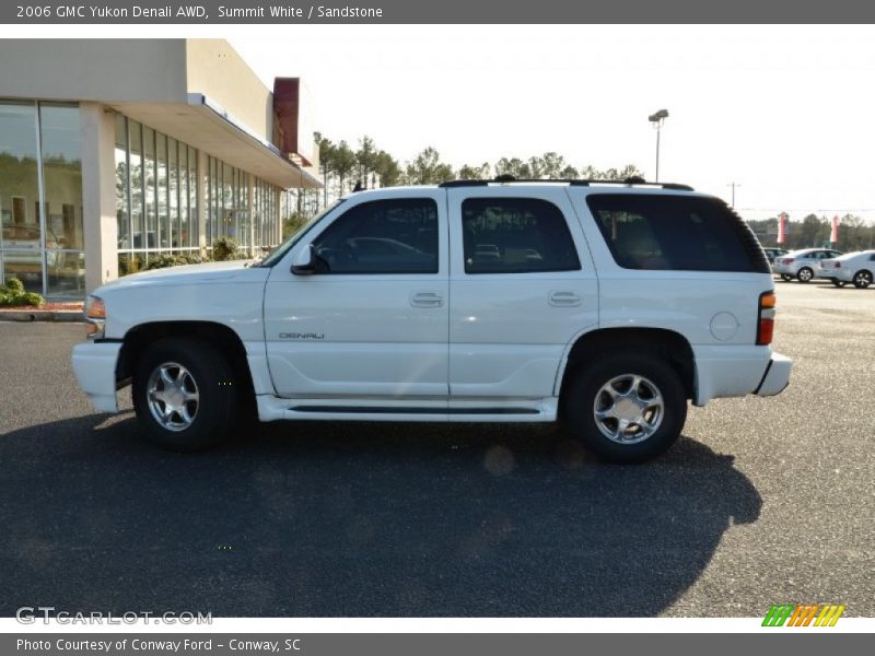 Summit White / Sandstone 2006 GMC Yukon Denali AWD