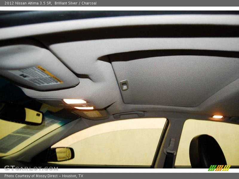 Brilliant Silver / Charcoal 2012 Nissan Altima 3.5 SR