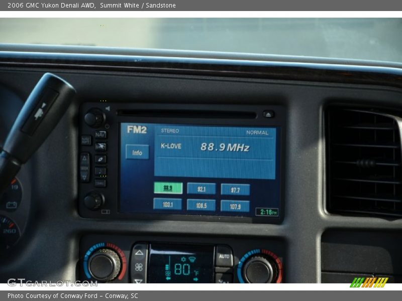 Summit White / Sandstone 2006 GMC Yukon Denali AWD