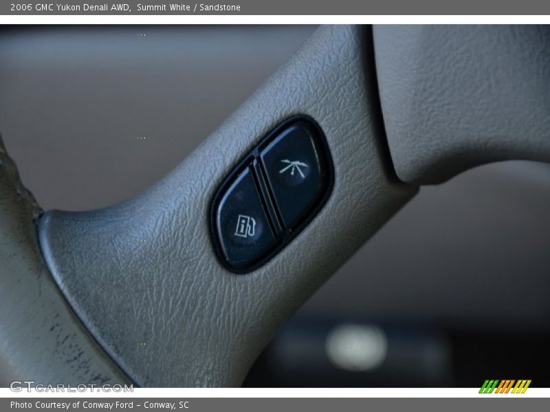 Summit White / Sandstone 2006 GMC Yukon Denali AWD
