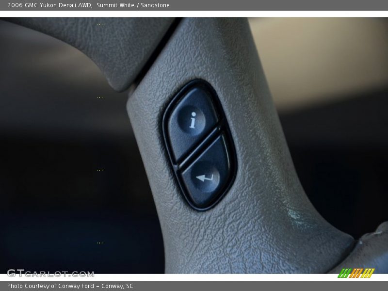 Summit White / Sandstone 2006 GMC Yukon Denali AWD