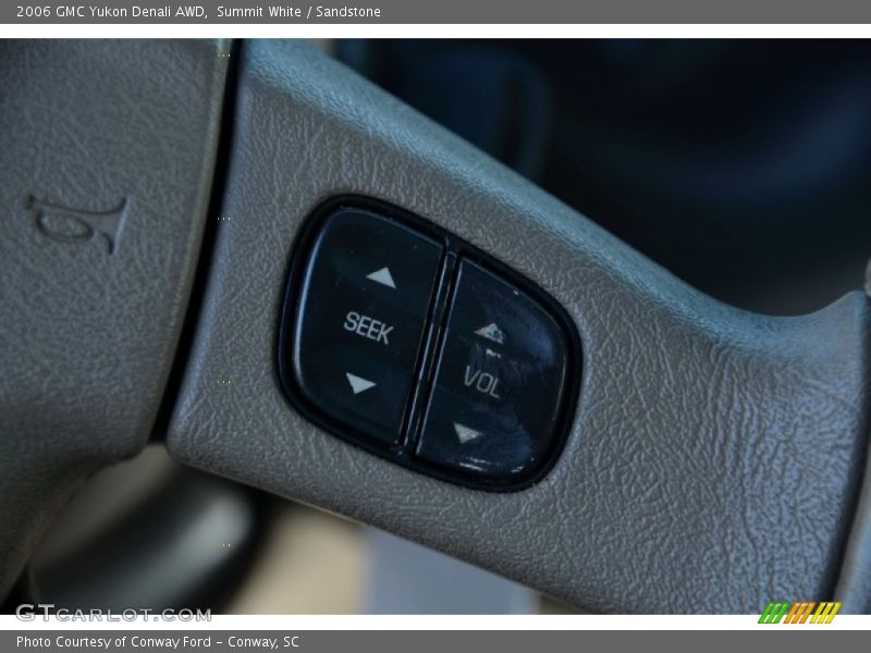 Summit White / Sandstone 2006 GMC Yukon Denali AWD