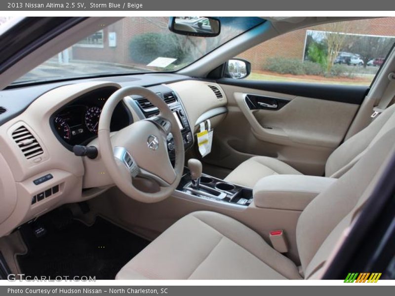  2013 Altima 2.5 SV Beige Interior