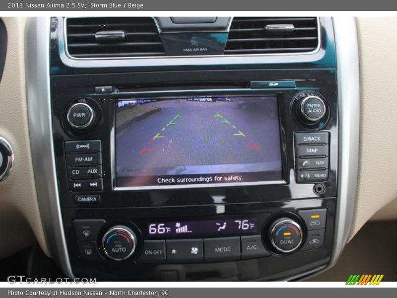 Storm Blue / Beige 2013 Nissan Altima 2.5 SV