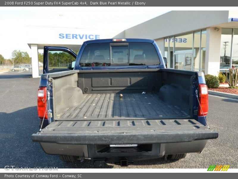 Dark Blue Pearl Metallic / Ebony 2008 Ford F250 Super Duty FX4 SuperCab 4x4