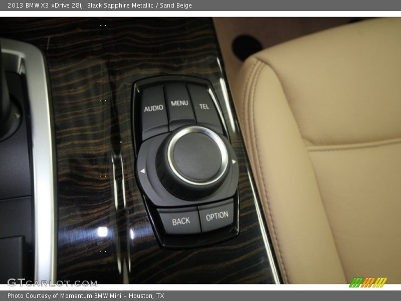 Black Sapphire Metallic / Sand Beige 2013 BMW X3 xDrive 28i